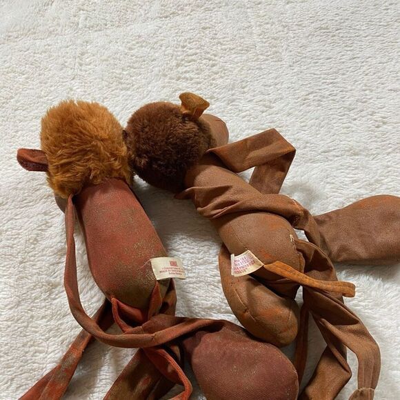 Vintage 80s Kamar Monkey Do Long Legs Arms Stuffed Animal Plush Lot Bundle - Picture 5 of 9